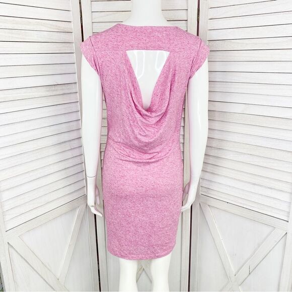 Athleta Charisma Open Back Cutout T Shirt Dress Pink XS - Picture 4 of 13